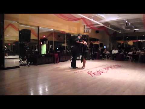 Michael Nadtochy and Zoya Altmark, Tango-1 at Milonga Del Barrio, Sat Mar-8, 2014