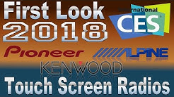 First look CES 2018 Pioneer, Alpine, and Kenwood radio line up 