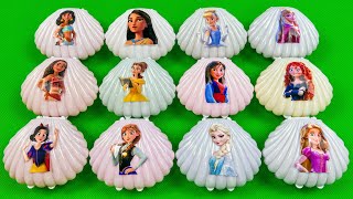 Looking For Disney Princesses With Mini Seashells Coloring! Satisfying ASMR Video