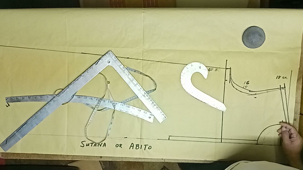 39 Pattern for Sutana or Abito by Armando Abejo