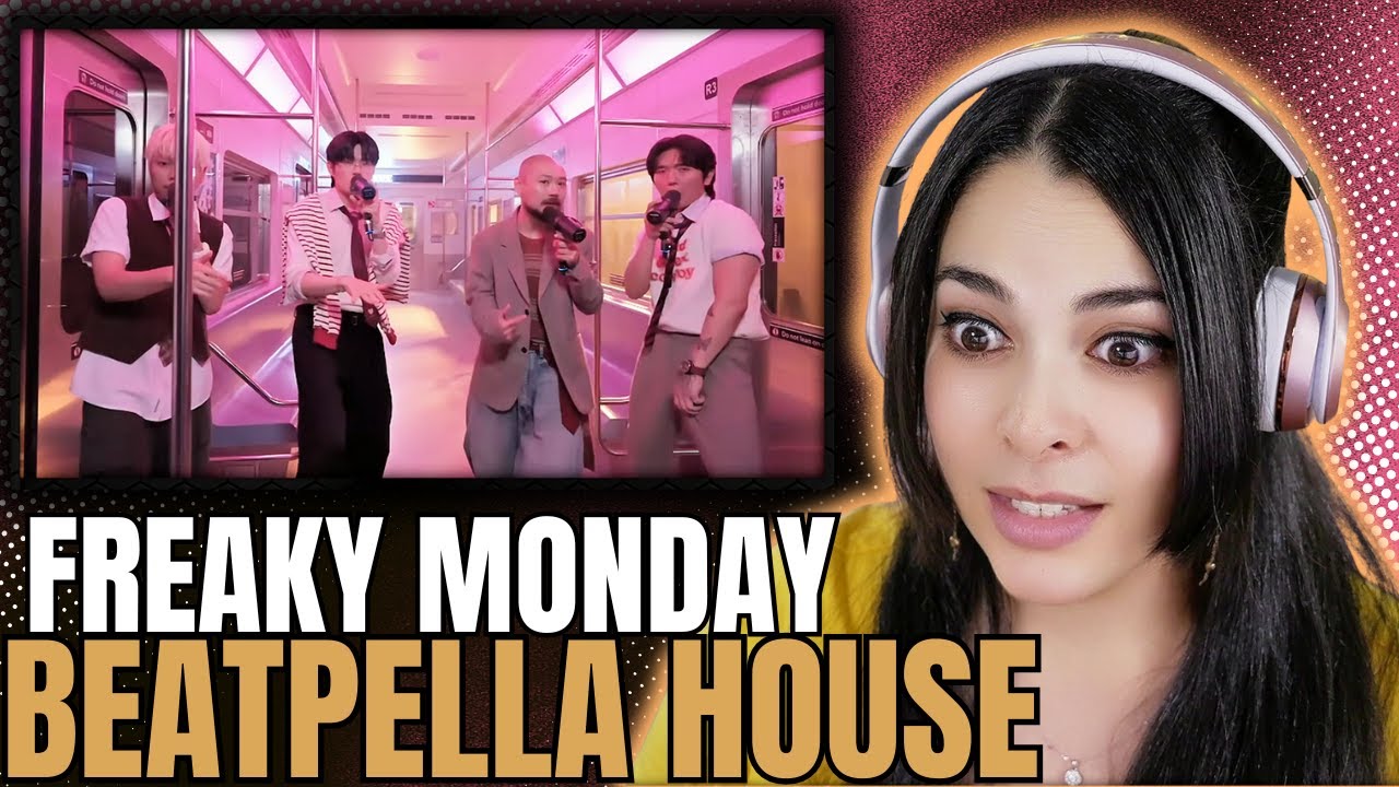 BEATPELLA HOUSE Freaky Monday Reaction 🚨 HOW Is This All VOCAL?!