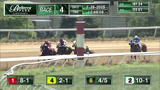 RACE 4 PROGRAM 7 26 2025