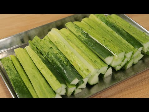 오이 쌀 때 무조건 많이 사서 만들어 보세요~!! 새콤달콤 두배로 맛있어 여름반찬으로 최고입니다👍