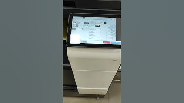 HALF TOON TEST PRINT ON KONICA MINOLTA PHOTOCOPIER MACHINE #shorts #techmeta #technology #howto