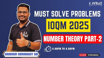 🔴 Must Solve Problems IOQM 2025 | Number System Part-2| VRaZ Academy 2025 #maths #ioqm2025