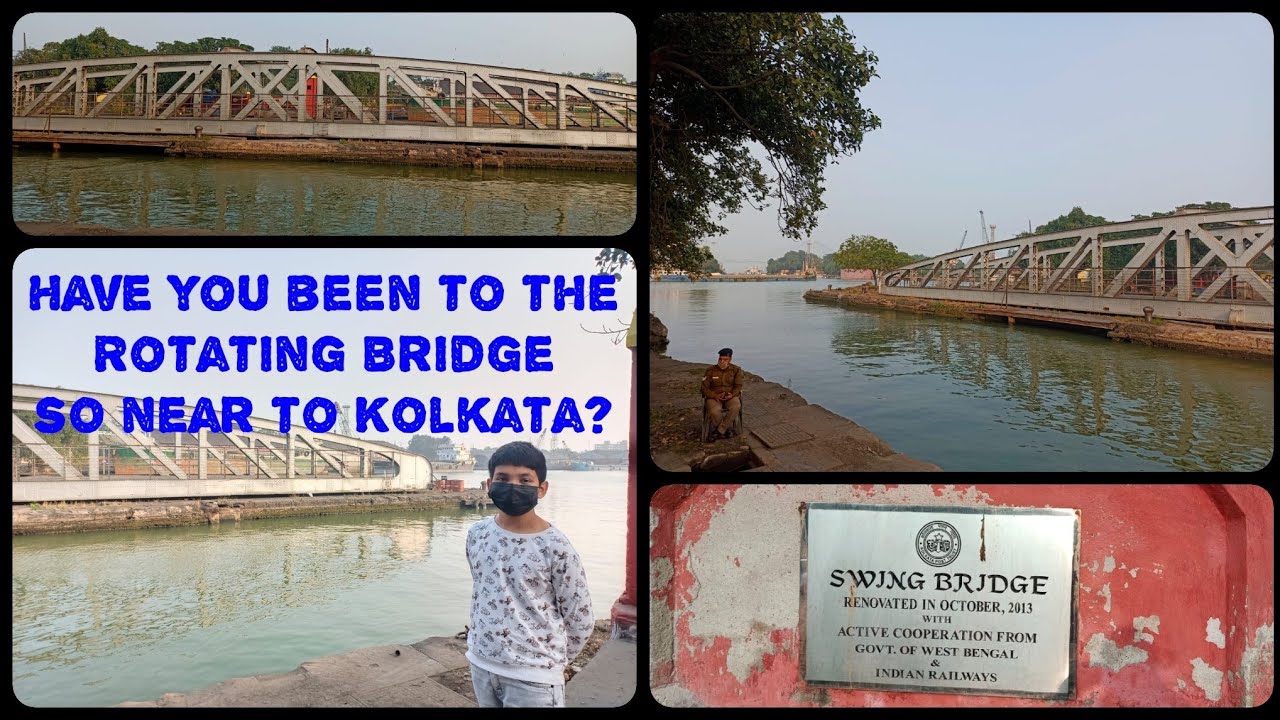 Swing Bridge Khidderpore Kidderpore Swing Bridge in Motion Kolkata