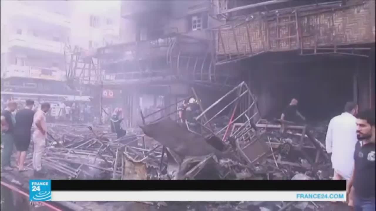 العراق يشيع ضحايا تفجير الكرادة