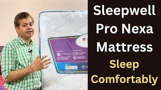 Sleepwell Pro Nexa Classic Mattress, Good For Back pain & Comfortable in Sleeping