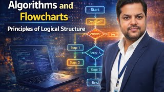 Algorithm and Flowchart Explained 🔁 | The Foundation of Logical Thinking in Programming