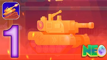 Tank Stars: Gameplay Walkthrough Part 1 - Abram (iOS, Android)
