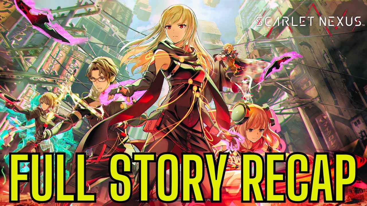 Scarlet Nexus Story Recap - Time Travel, Betrayal, & MIND CONTROL😵‍💫 STORY EXPLAINED
