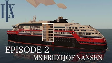 Atrium! - MS Fridtjof Nansen - EP 2 - Stormworks Build Series