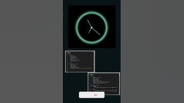 NEON CLOCK PART -2 CSS || NEON CLOCK USING HTML CSS AND JS || TECHCHIM