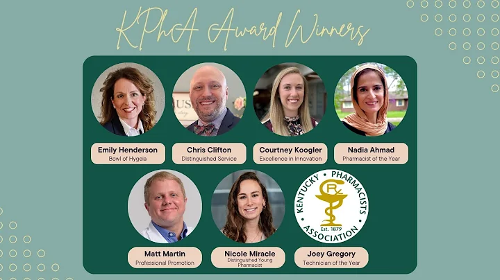 2025 KPhA Award Winners