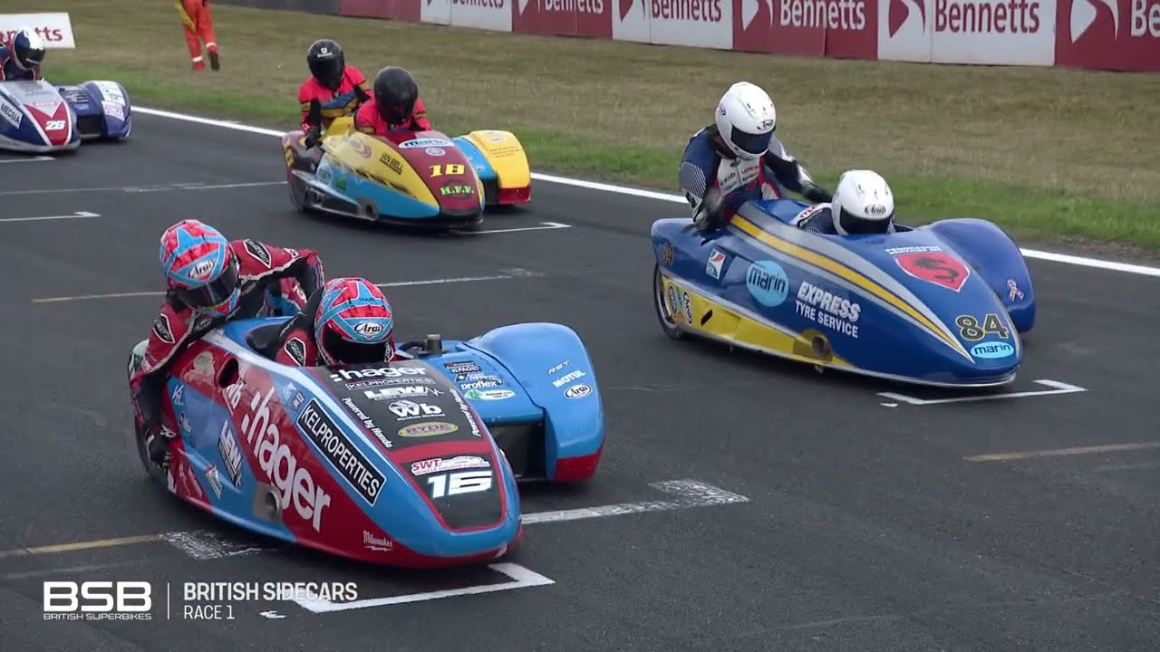 British Sidecar Championship 2025 Round 2 Snetterton Race 1