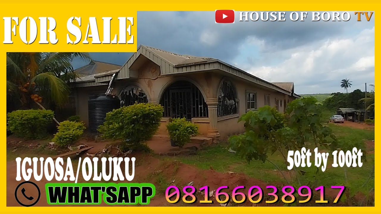 HOUSE FOR SALE IN BENIN CITY, EDO STATE NIGERIA EMMA MARLBORO / REAL