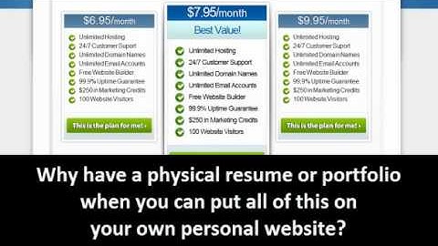 Personal Web Hosting