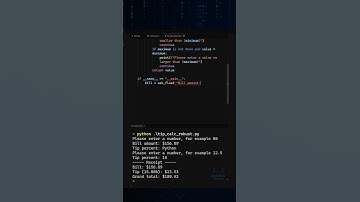 💸 Tip Calculator That Never Crashes