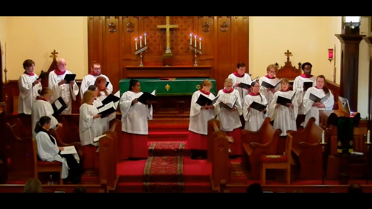 October 27, 2024 Our service of Evensong in Ordinary Time - YouTube