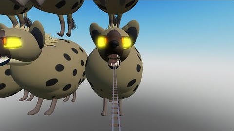 CART RIDE INTO 17 PREGNANT HYENAS SPEEDRUN