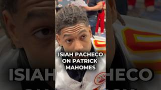 Isiah Pacheco On Getting To Play With Patrick Mahomes #superbowl #chiefsnews #superbowllix