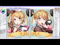 鏡音リン・レン描いてみた【イラストメイキング】