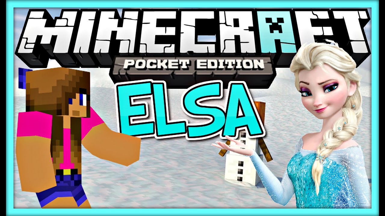 [0.10.5] Elsa Mod Minecraft Pocket Edition (DOWNLOAD) - YouTube