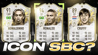 ICON PLAYER PICK SBC COMING LEAKED?! FIFA 22