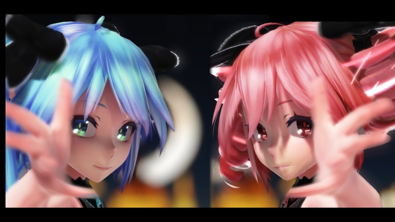 【MMD】ミク、テトで [A]ddiction【Tda Miku Teto】(4K UHD)