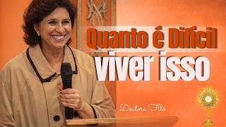 Não Perturbe o Vosso Coração | Deus Já Está Cuidando de Tudo|Dra.Filó