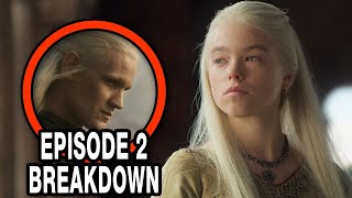 HOUSE OF THE DRAGON Episode 2 Breakdown \& Ending Explained - Game of Thrones Easter Eggs \& Theories
