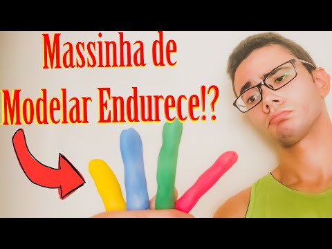 Vídeo: Como Tornar A Plasticina Dura