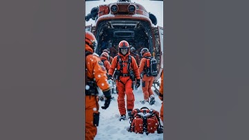 Heartwarming Arctic rescue! #PolarBearRescue #ArcticHeroes #WildlifeStories #SurvivalAndHope