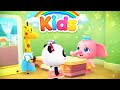  Cute Animals Visit Shop 🐼🦒🐘 | Kids Fun Story &amp; Learning Video
