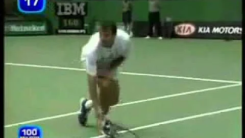Pazzo Tennis Video incidente! Divertente Blooper U...