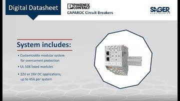 Phoenix Contact CAPAROC Circuit Breaker System