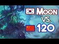 The Clash of Titans - Moon (NE) vs. 120 (UD) - WarCraft 3 Replay Cast