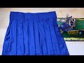 Learn to cut school skirt | simple way