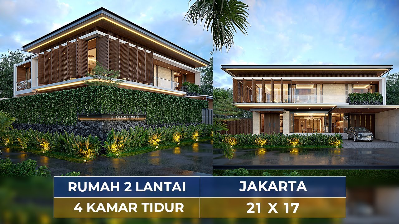 INI RUMAH ATAU RESORT? BEGINI MEWAHNYA DESAIN HUNIAN MODERN DI JAKARTA ! - JASA ARSITEK