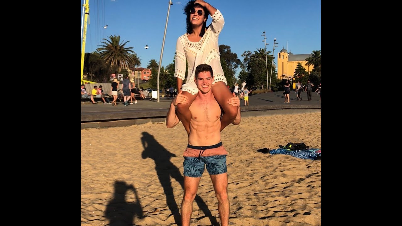 Beach workout - squats
