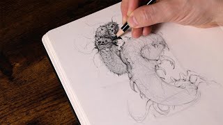 Creating Creatures from Basic Cylinders: Drawing Tutorial