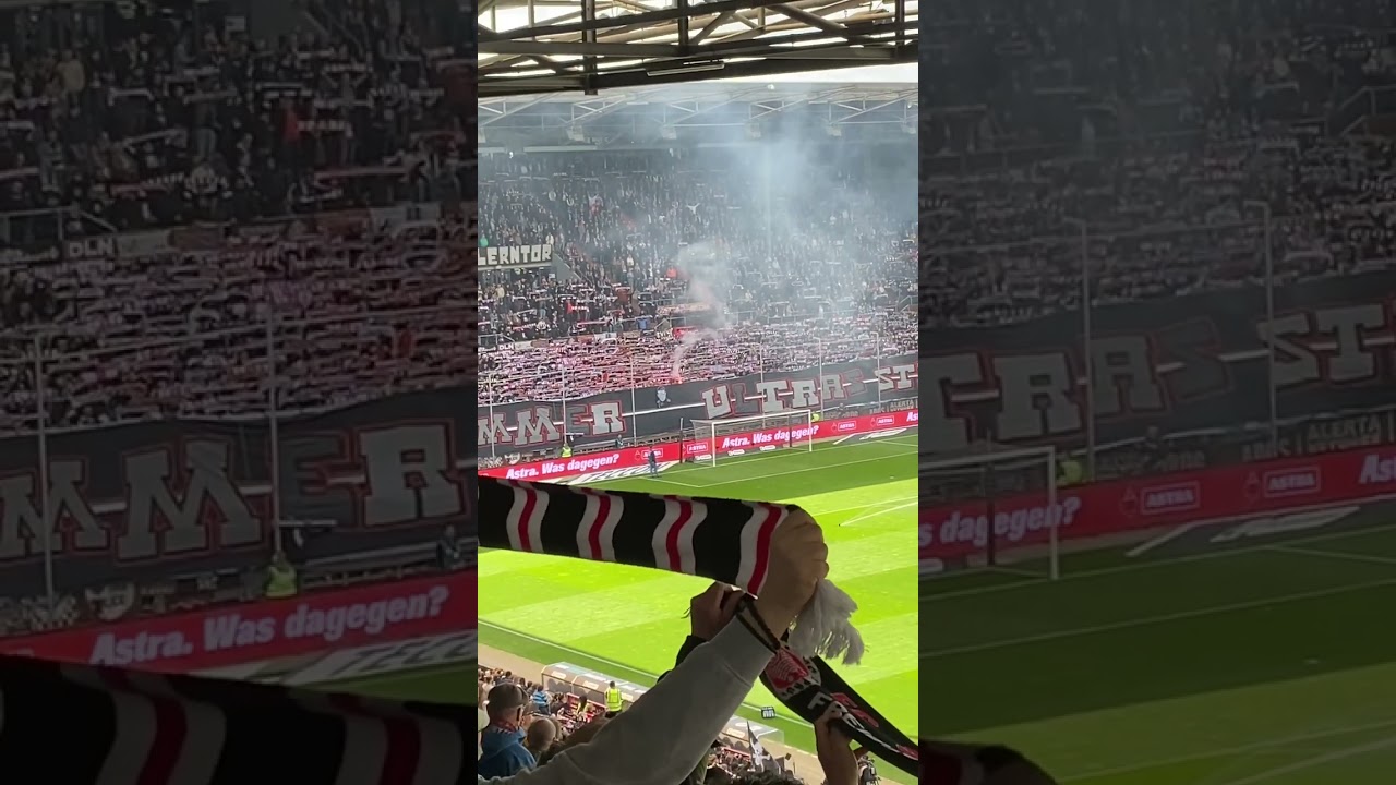 You will never walk alone Kiste -  FC.St.Pauli - Elversberg - Süd Kurve Choreo