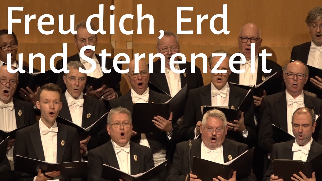 Freu dich, Erd und Sternenzelt | German Christmas carol w English ...