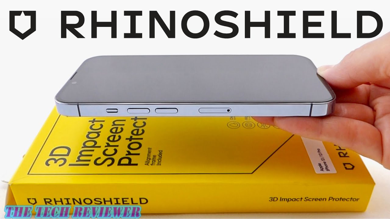 RhinoShield iPhone 12 Pro 3D Edge to Edge Impact Screen Protector