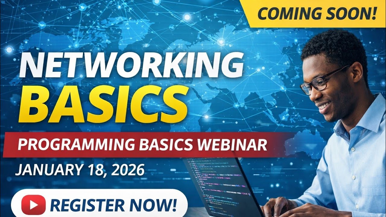 Networking and Coding | Programming Fundamentals with Experts! - YouTube