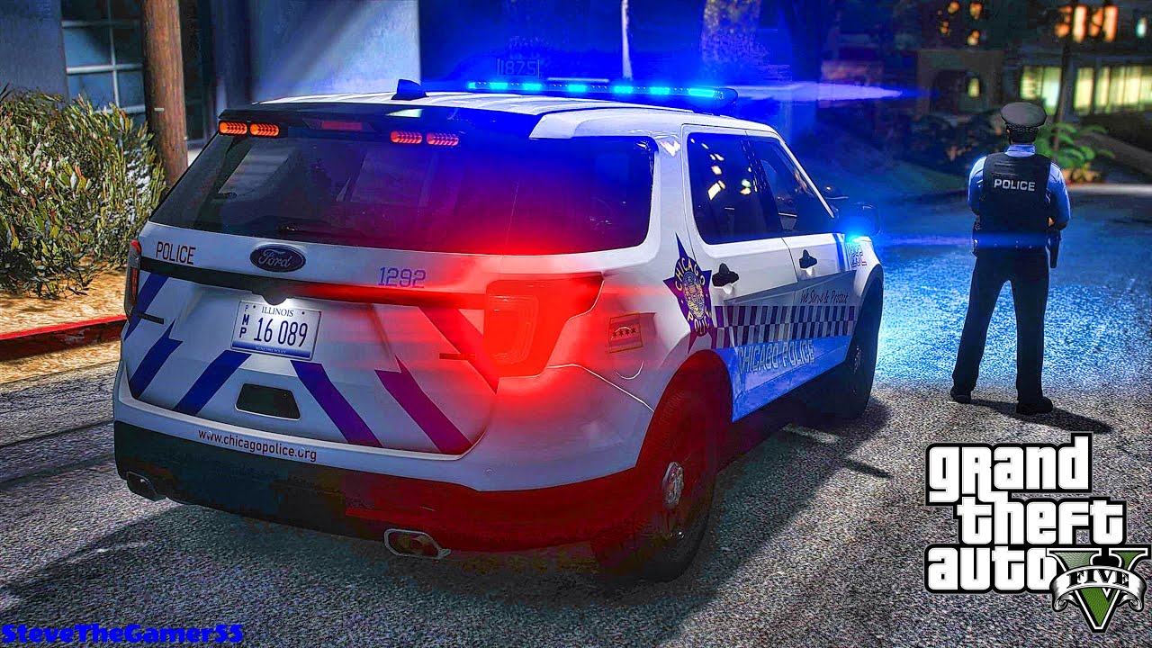 Playing GTA 5 As A POLICE OFFICER Gang Unit Patrol🔥🔥|| GTA 5 Lspdfr Mod ...