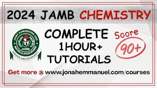 JAMB 2024 Chemistry Complete Past Questions and Answers Revision #excellenceacademy