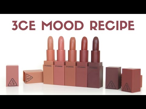 [SWATCH + REVIEW] 3CE MOOD RECIPE MATTE LIP COLOR