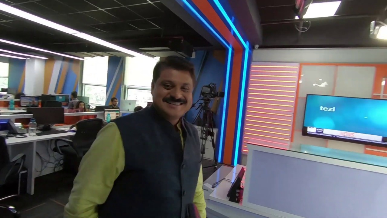 Today at India Ahead News studio in Delhi