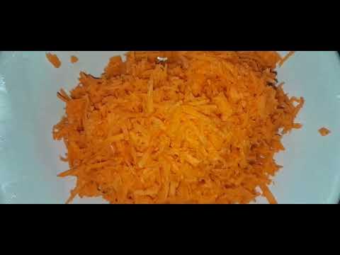 Салат из свежей морковки - YouTube